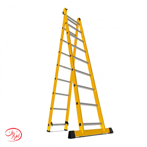 نردبان کشویی آلوم پارس پله مدل الگانت